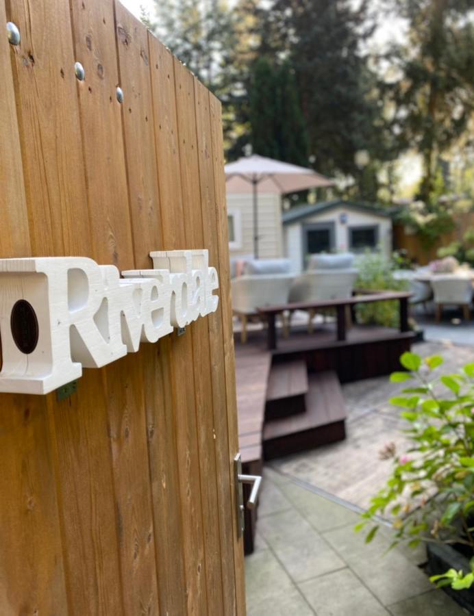Luxe Chalet Met Prachtig Terras Op De Veluwe , Veel Privacy Хундерло Экстерьер фото